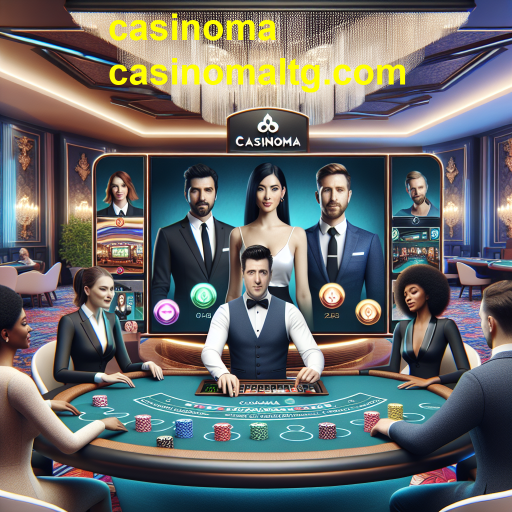 A Experiência Imersiva dos Cassinos Ao Vivo no Casinoma